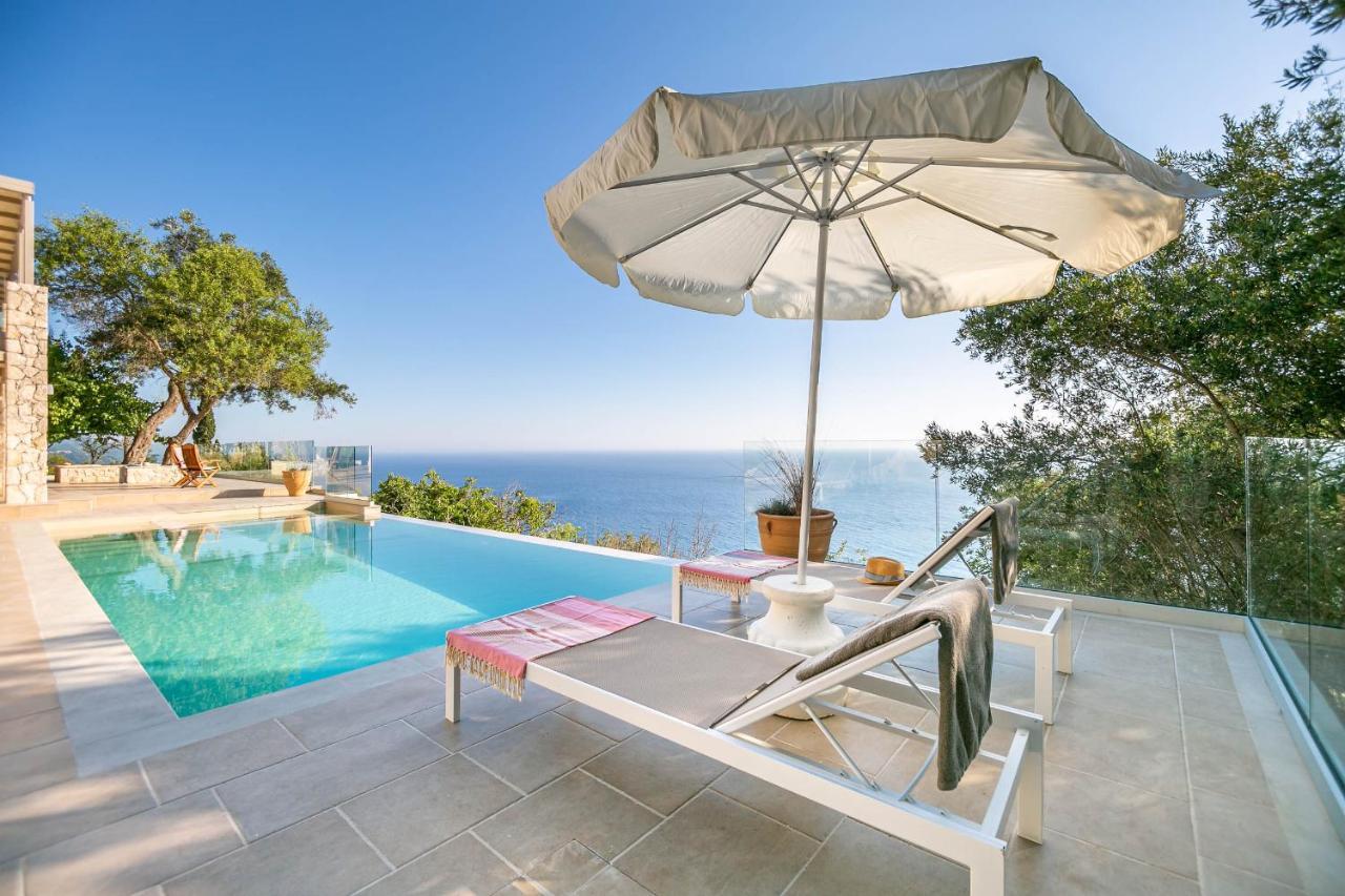 Ocean View Luxury Villa Ethra Kontogialos Exterior foto